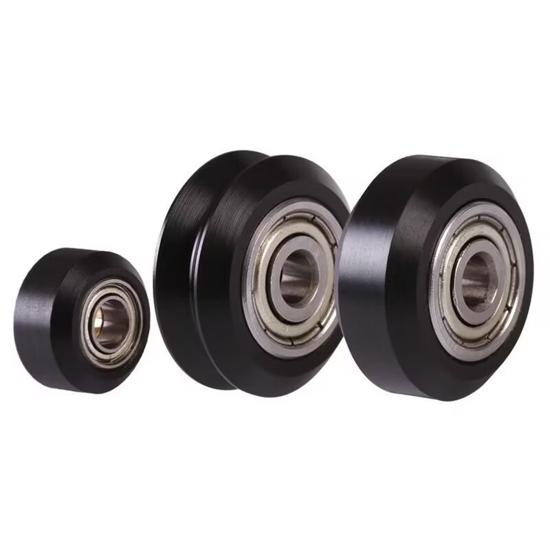 Factory direct 3D printer accessories POM wear-resistant D-type pulley shell V-type wheel shell small wheel shell large quantity discount