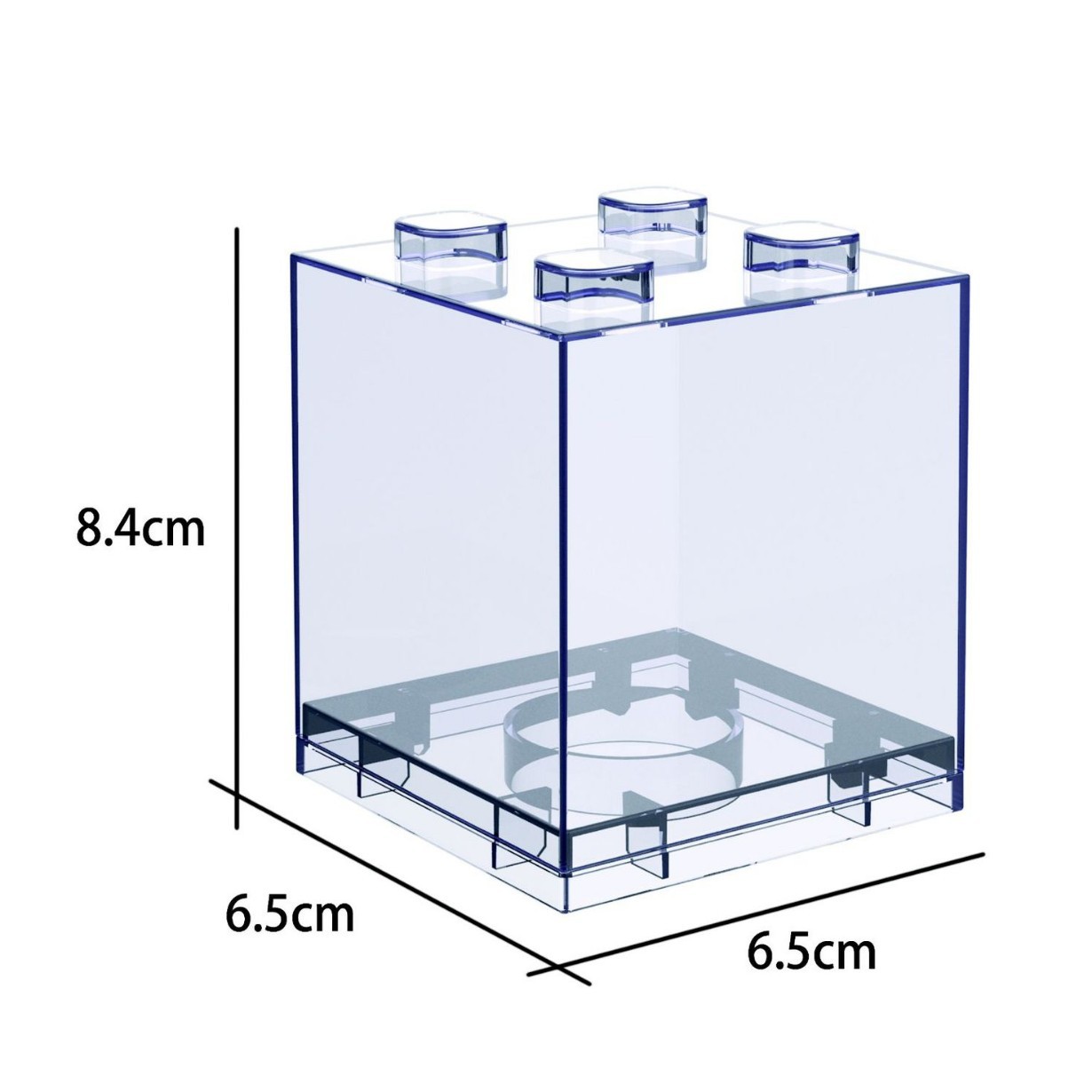 Mate Blind Box Trendy Play Bag Shoes Acrylic Building Block Display Box LaBubu Hand Manikin Transparent Car Model