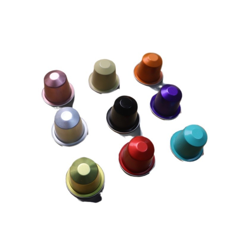 Nespresso Coffee Capsule Cup Espresso Liquid Container Packaging 15ml Disposable Coffee Capsule Shell
