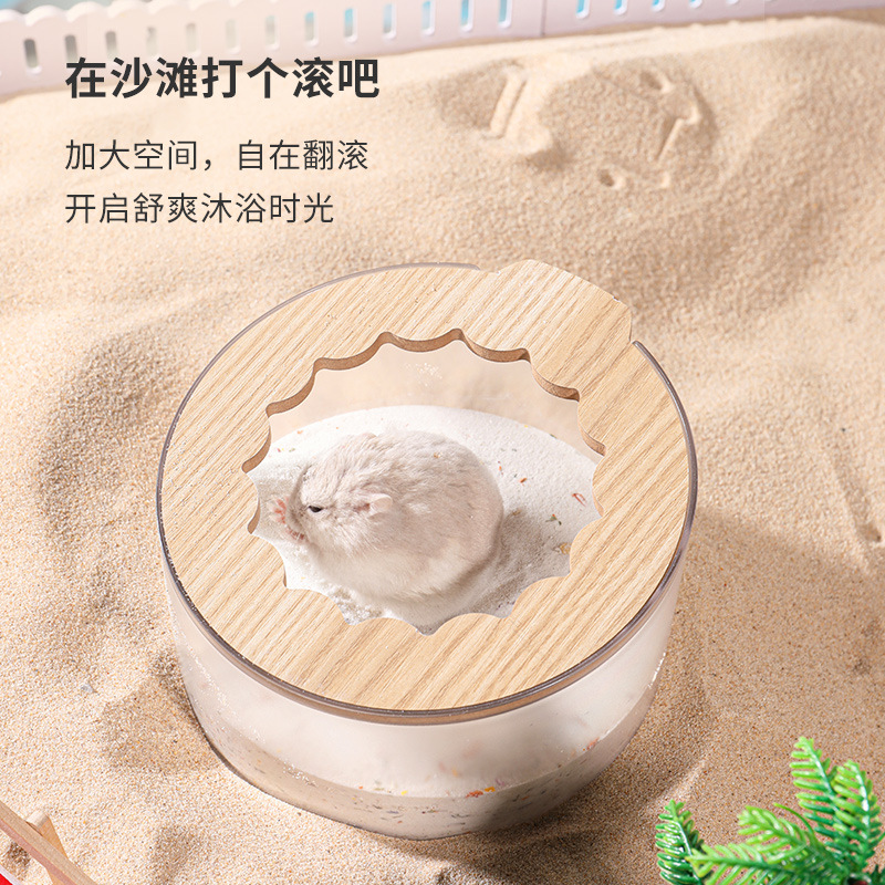 Cano hamster toilet bathroom digging flower Flower bathroom golden bear bath sand basin urinal bath bath bath tub summer
