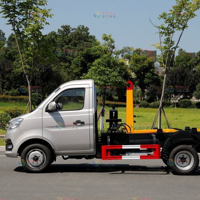 Changan Small Hook Arm Garbage Truck Detachable Garbage Truck Detachable Garbage Truck Manufacturer Large Quantity