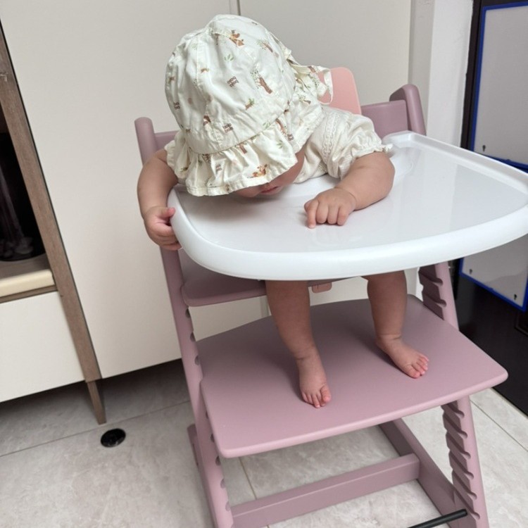 Children's Growth Chair, Baby Dining Chair, Solid Wood Dining Chair, Household Chair, Beech Wood, Multifunctional Baby Dining Chair