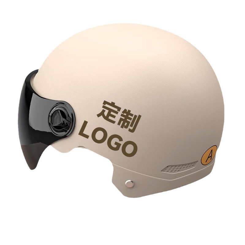 Шлем для электромотоцикла с сертификатом 3C, женский, летний, унисекс, безопасный шлем для четырех сезонов