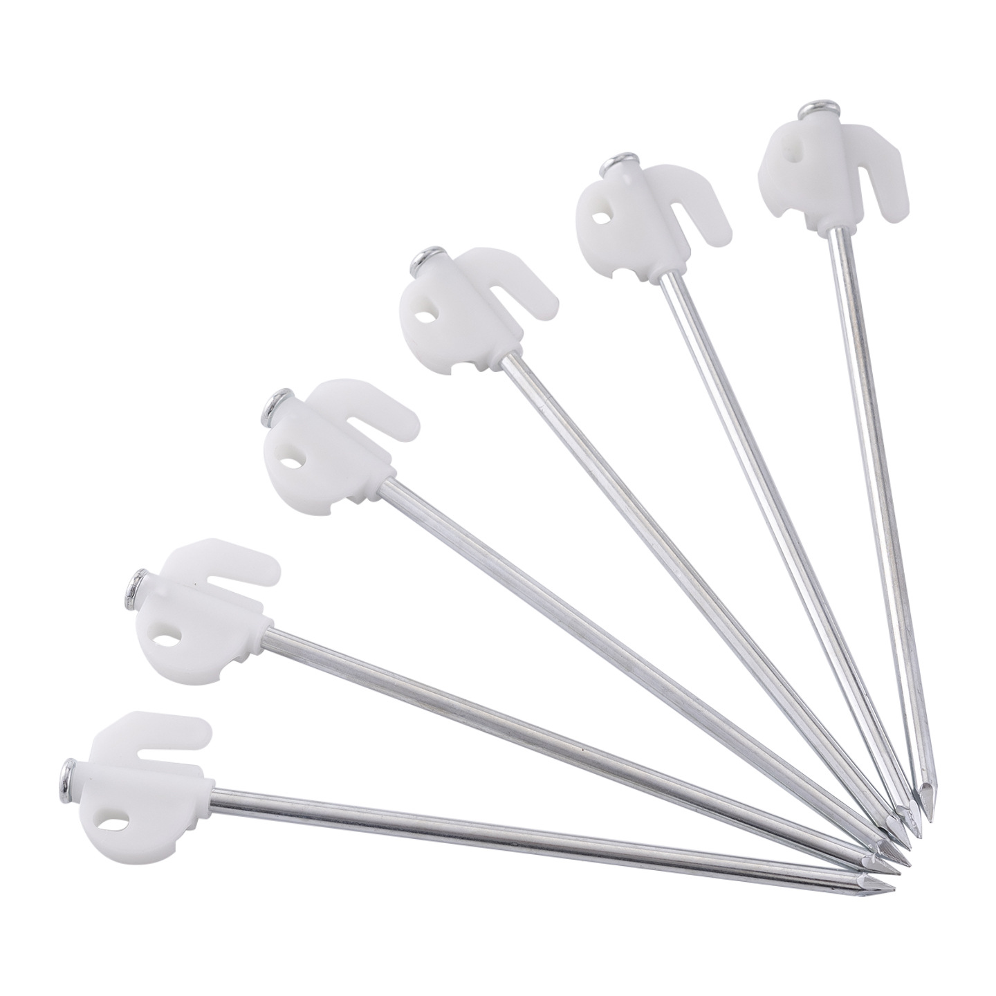 Tent Pegs, Luminous Tent Pegs, Interlocking Tent Pegs, Outdoor Camping Tent Pegs, Fluorescent Tent Pegs, Available for Wholesale