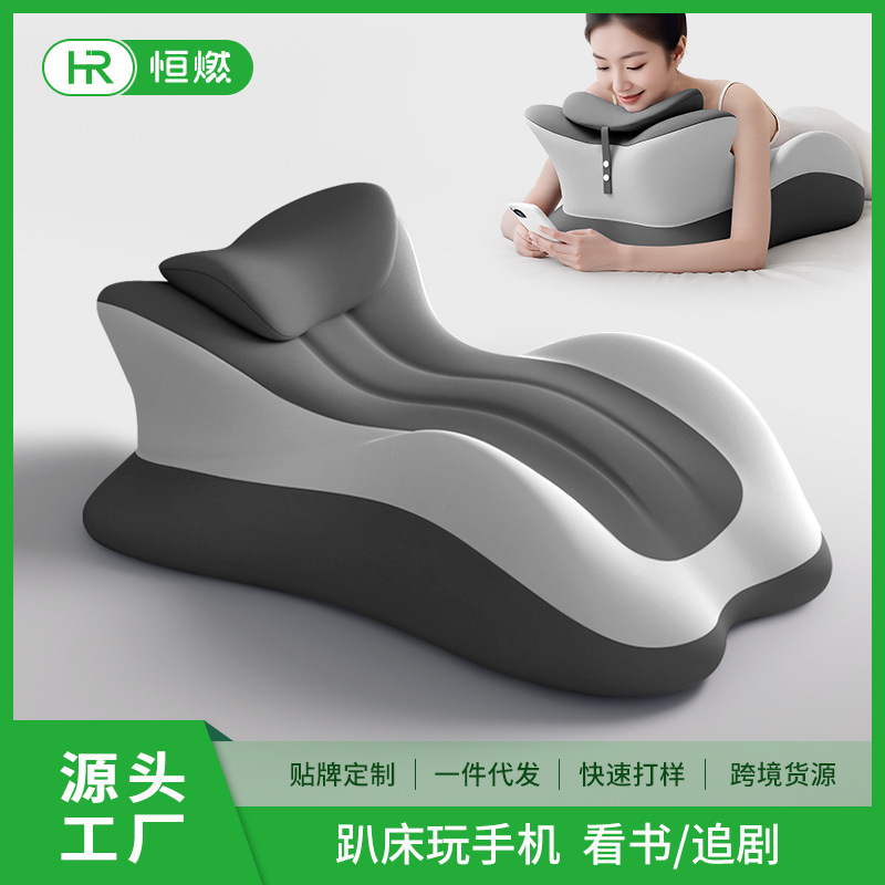 Многофункциональная подушка для сна с поддержкой поясницы для лежания на кровати