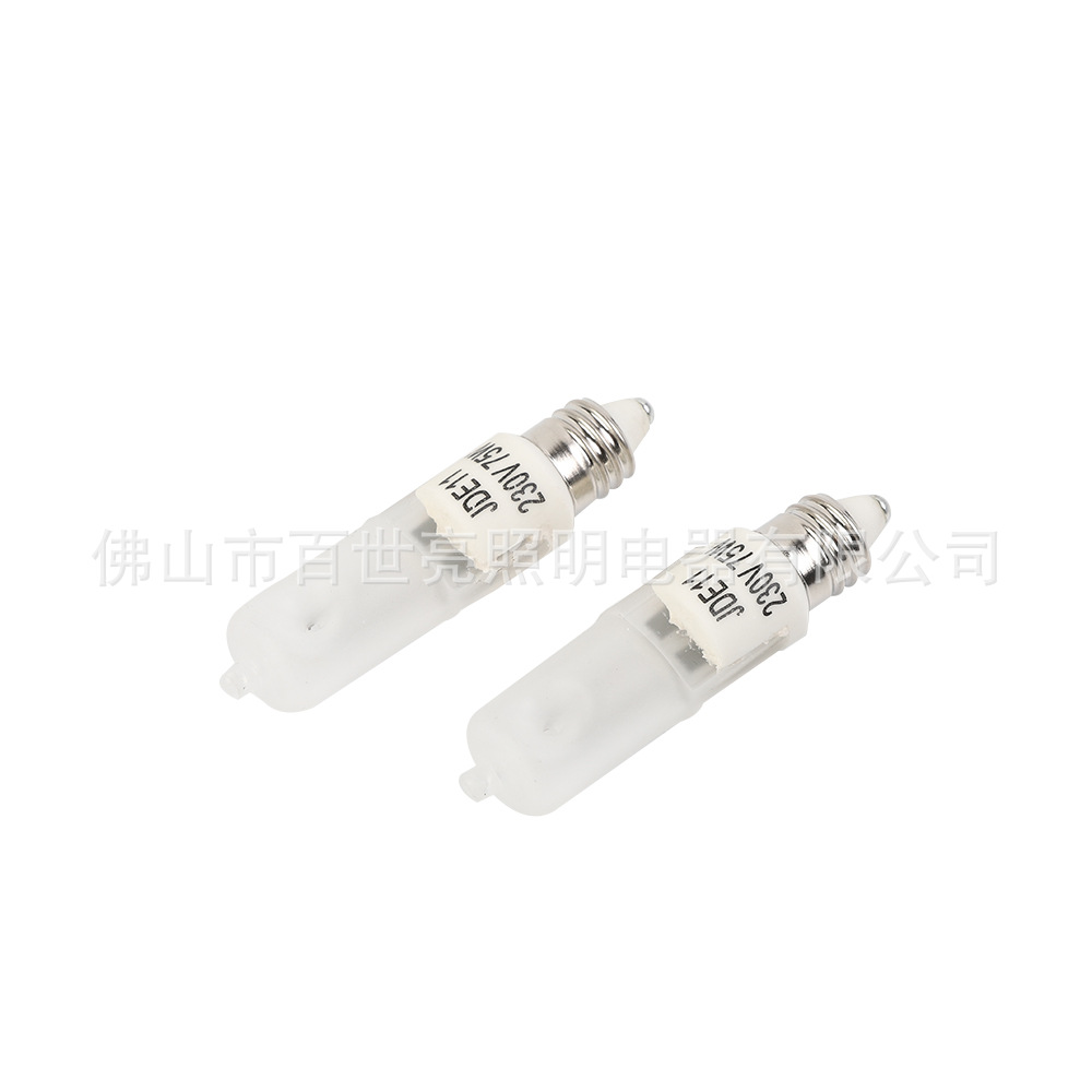 Jd E11 Halogen Lamp Dimmable Table Lamp Light Source 75W 100W Halogen Bulb