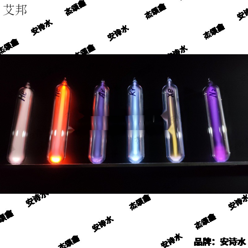 Luminous Gas Light Tube Luminous Tube Collection Inert Rare Gas Luminous Inert Gas Rare Gas Xenon Light