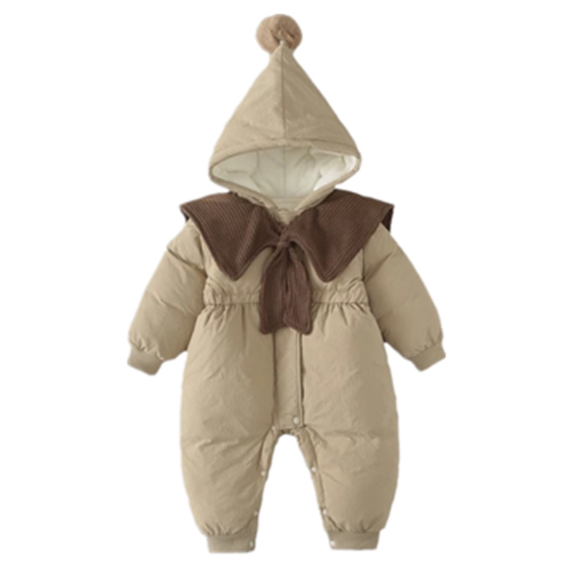 Baby clothes winter cotton-padded jacket warm baby jumpsuit winter super cute cotton-padded clothes children's winter cotton-padded outfits
