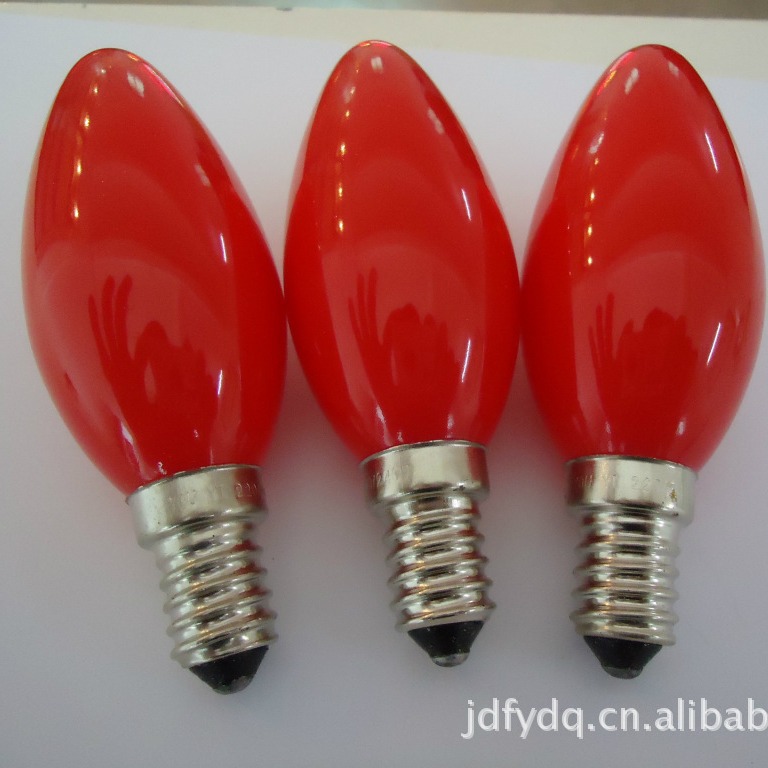 Youyi C35E14S красная лампочка в форме свечи