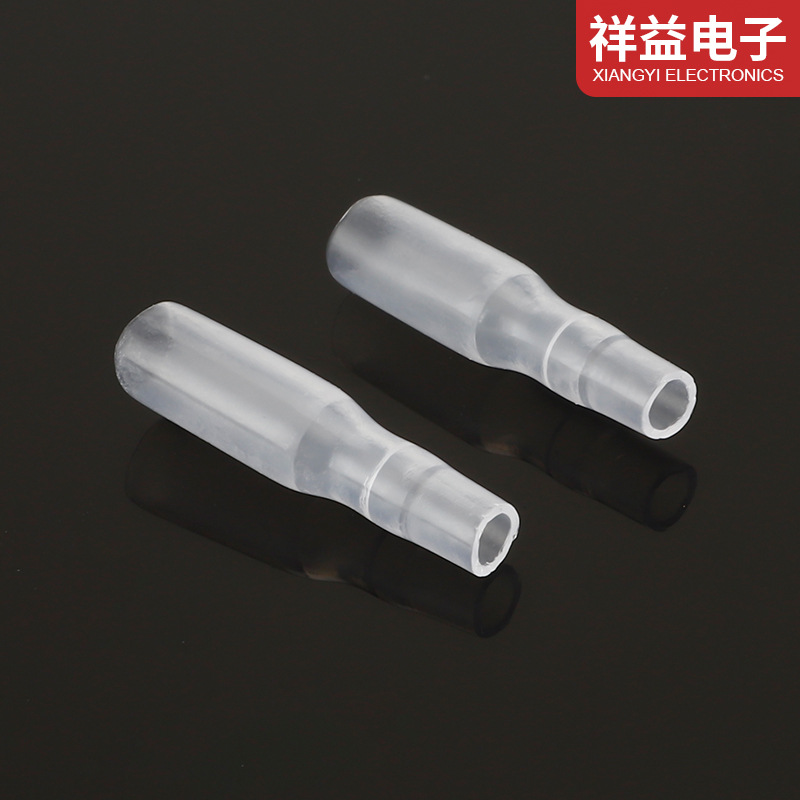 Spring Plug Soft Sheath Pvc Insulated Soft Sheath Hole 3.0 Straight Plug Sheath Cold-Pressed Terminal Sheath Bullet Seat Sheath