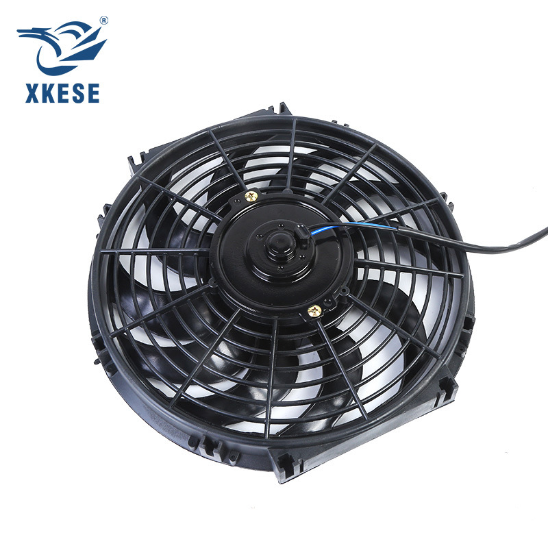 Cooling fan car air conditioner cooling fan 12 inch car changed to universal fan radiator cooling electronic fan