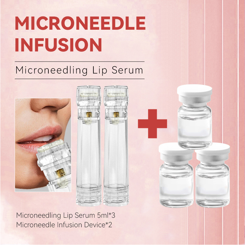 Эссенция для увеличения объема губ, микрогладкий уход, микрокристаллическая жидкость