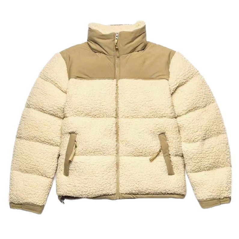 Trendy Brand Lamb Fleece Coat Star Style Coat Men's and Women's Sports Cotton Clothes Loose Casual Fashion All-match Autumn and Winter Style