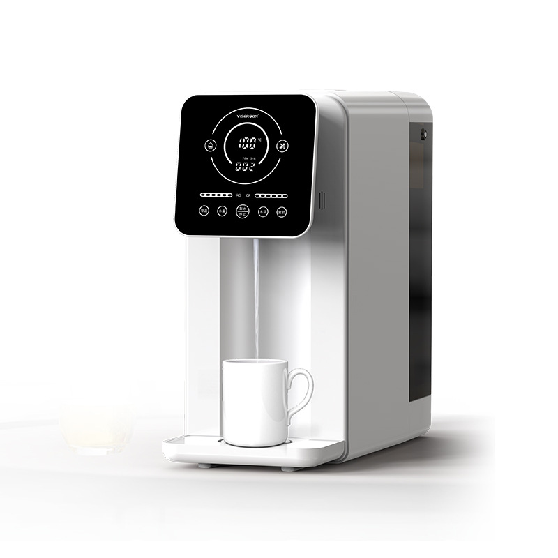 Water Purifier Hydrogen-Rich Water Machine Electrolysis Household Installation-Free Reverse Osmosis Heating Integrated