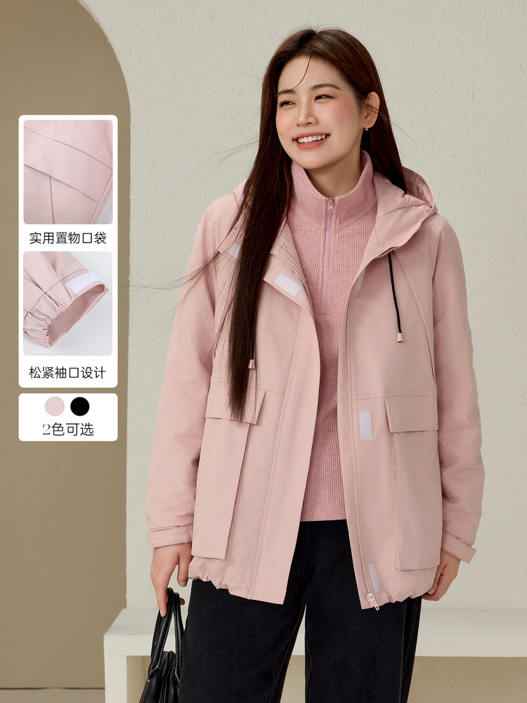 Модная стеганая куртка с капюшоном, универсальная, для полных женщин, новая зима