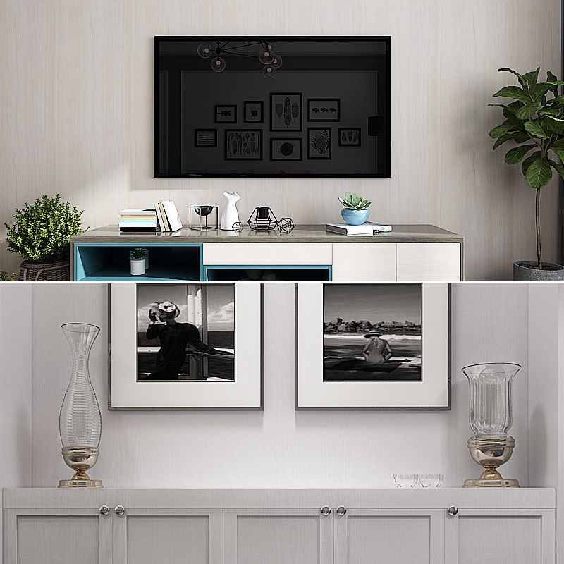 Wardrobe sticker door sticker self-adhesive wood grain wallpaper desktop cabinet furniture renovation waterproof moisture-proof wallpaper bedroom ping run