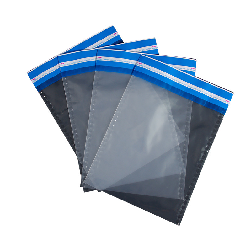 Spot Anti-Counterfeiting Transparent Bag Serial Number Safety Envelope Bag Pe Bag Bank Banknote Security Bag Can Be Written Special