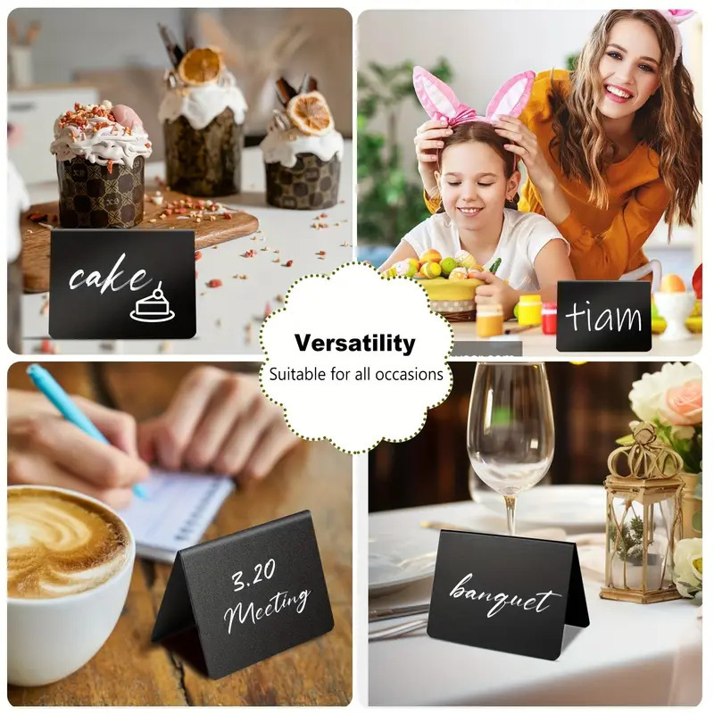 Cross-Border Product Signs, Erasable Price Tags, V-Shaped Supermarket Display Message Boards, Small Blackboards, L-Shaped Display Boards