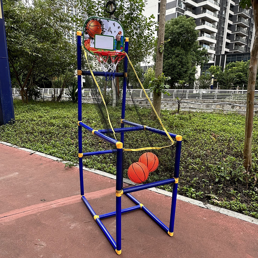 Cross-border Indoor Portable Movable Basketball Rack Outdoor Competitive Children's Basketball Shooting Machine Boys Sports Toys