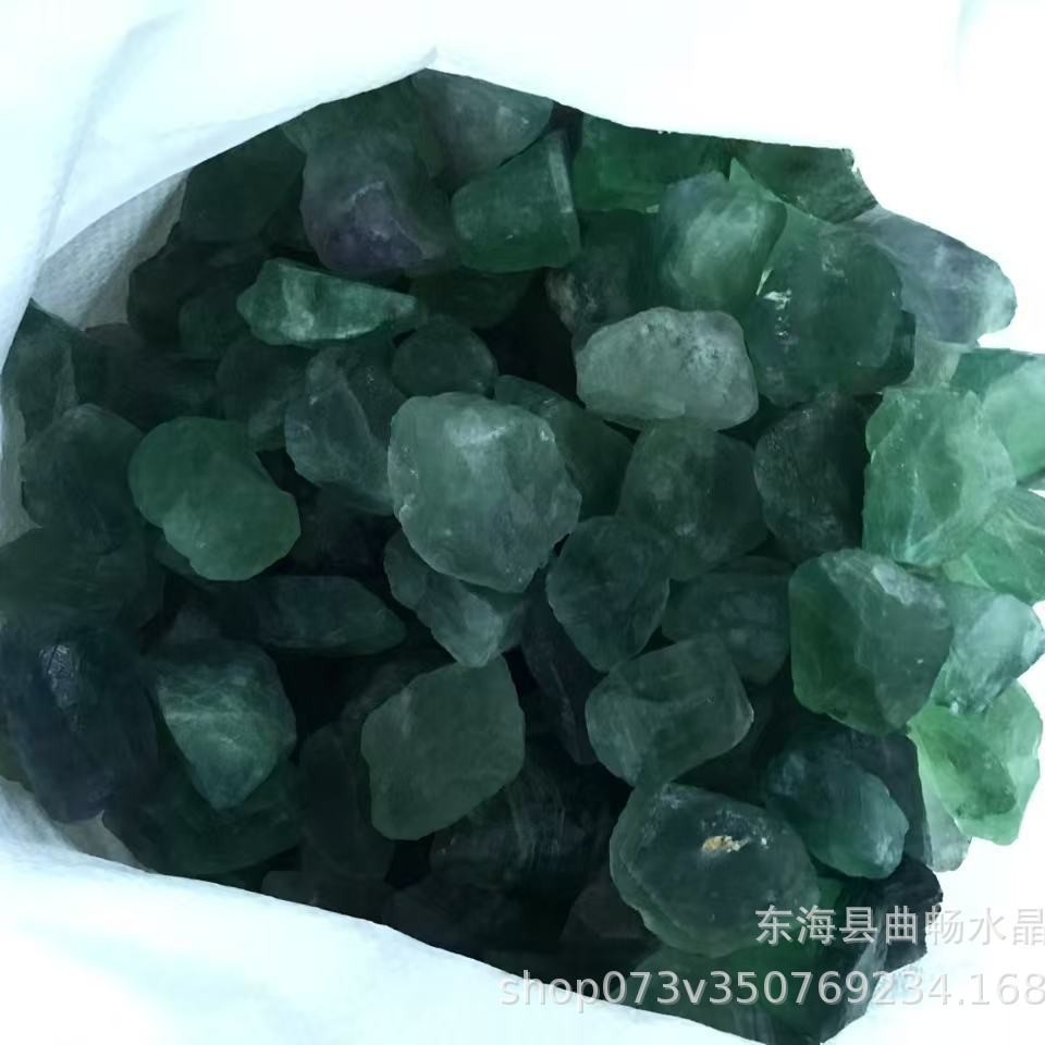 Оптовая продажа зеленого флюорита, сырьевого камня, ароматерапевтического камня, расширительного камня, бонсай, декоративные украшения, кристаллический гравий