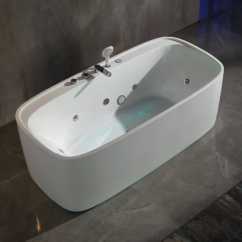 Independent Seamless Integrated Massage Bathtub Surfing Small Apartment Home Hotel B&B Project Acrylic Massage Tank