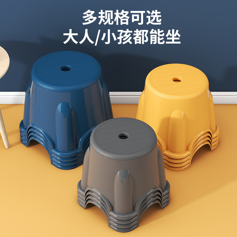 Пластиковый низкий стул для дома, нескользящий детский стул, складной стул для кемпинга, многофункциональный стул для ванной