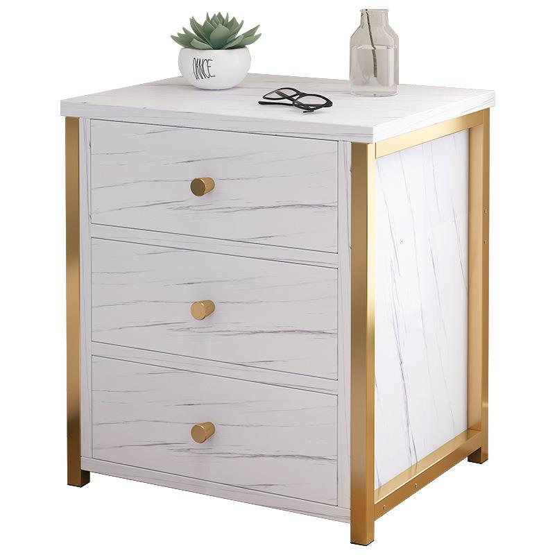 Small Normcore Kidsren's Bed Cabinet Accessible Luxury High-End Sense 2025 New Master Bedroom Head Bedside Table Drawer Bedside