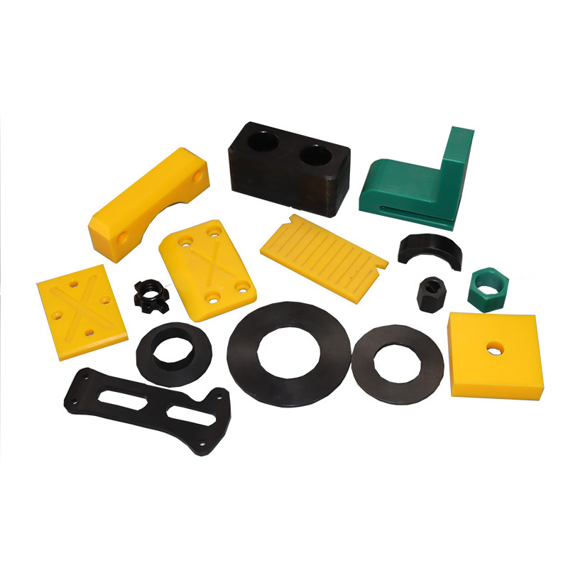 Ultra-High Molecular Weight Polyethylene Special-Shaped Parts up Processing Parts Food Machinery Slider Pad Polyethylene Wear-Resistant Parts