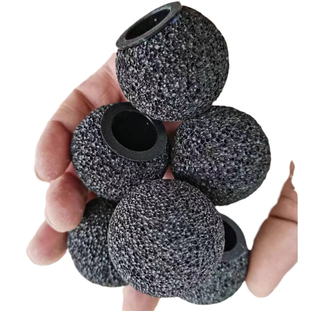 Volcanic stone ball aromatherapy stone ball porous aromatherapy incense stone barbecue oven volcanic stone particles gardening landscaping stone