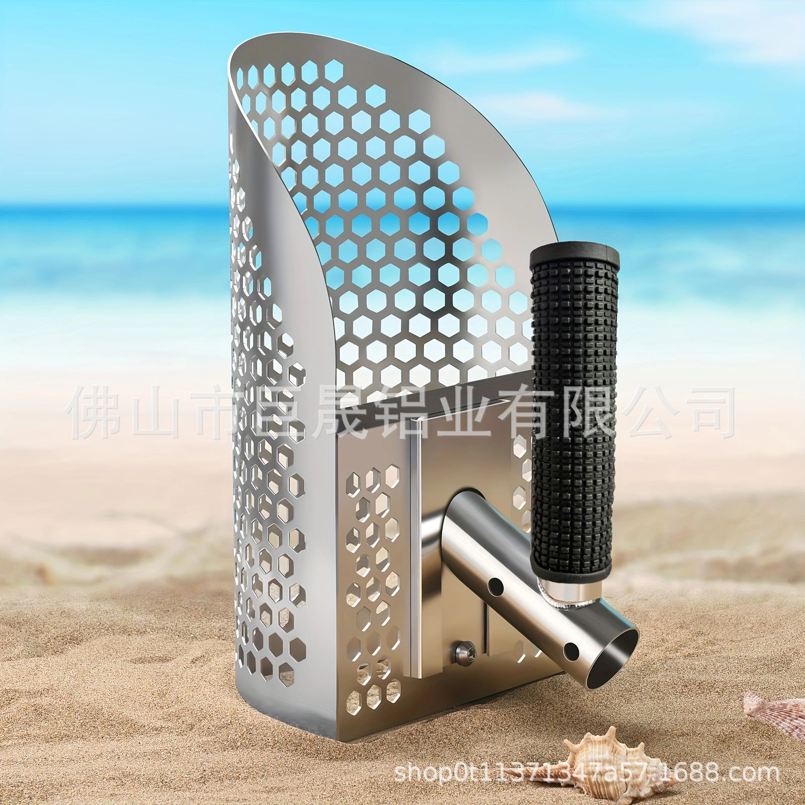 Съемная ручка утолщенная компактная лопата для добычи золота новая лопата для золотодобычи песчаная песочная лопата портативная морская фильтрация нержавеющая сталь