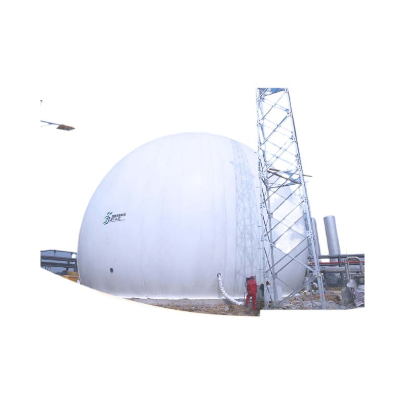 Complete Set of Thickened Biogas Double-Membrane Gas Storage Tanks for Farms, Paper Mills, and Sewage Treatment Plants, Independent Biogas Spherical Gas Storage Tanks