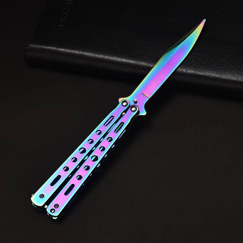 Бабочка-расческа, студенческая версия, модель из стали, игрушка для тренировки, без лезвия