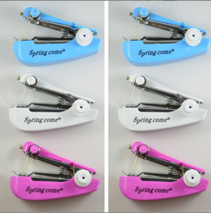 Manual sewing machine household sewing machine springcome mini sewing machine creative running river and lake goods source 105g