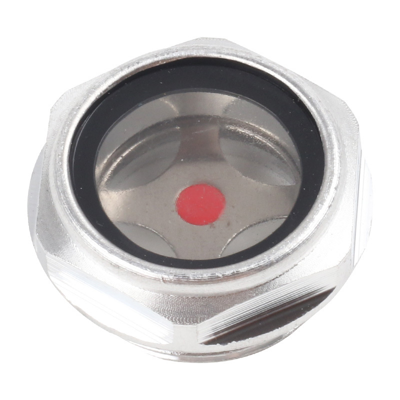 Reducer Oil Label Oil Mirror Oil Mirror Aluminum Oil Window Round Air Compressor Oil Observation Mirror Oil Level Observation Mirror Oil Window Hole