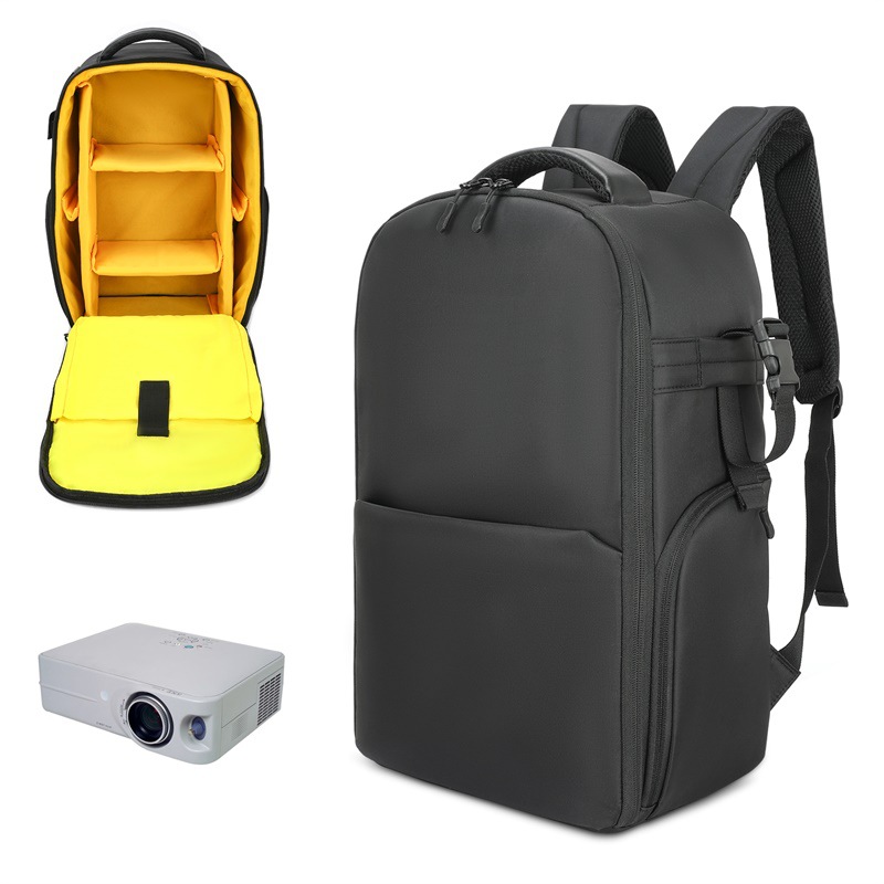 New projector backpack travel business backpack photography camera projector storage bag anti-collision waterproof
