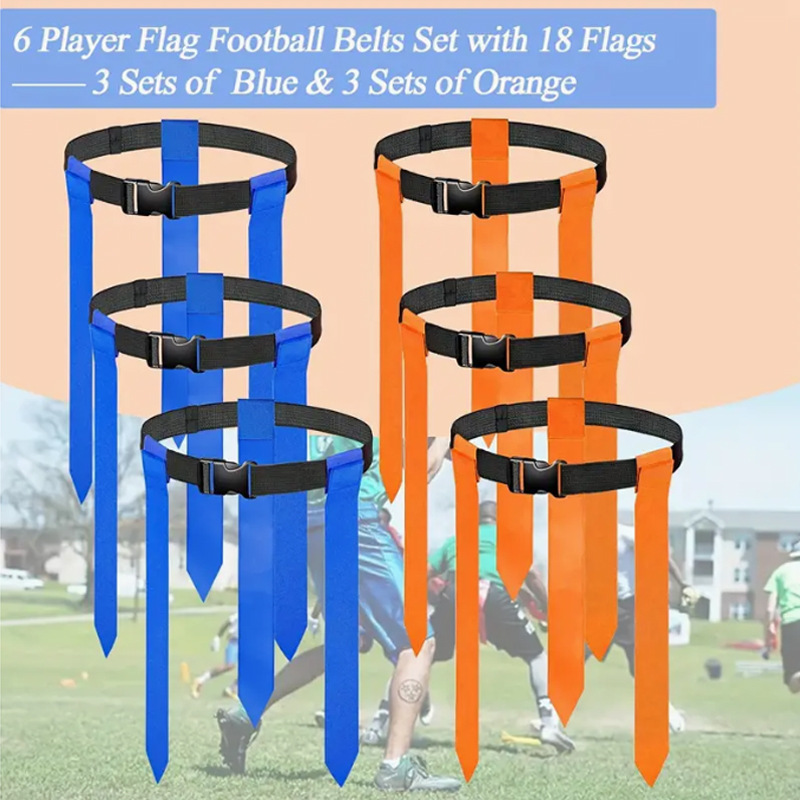 Регби пояс с цветным флагом, спортивный пояс для соревнований, для детей