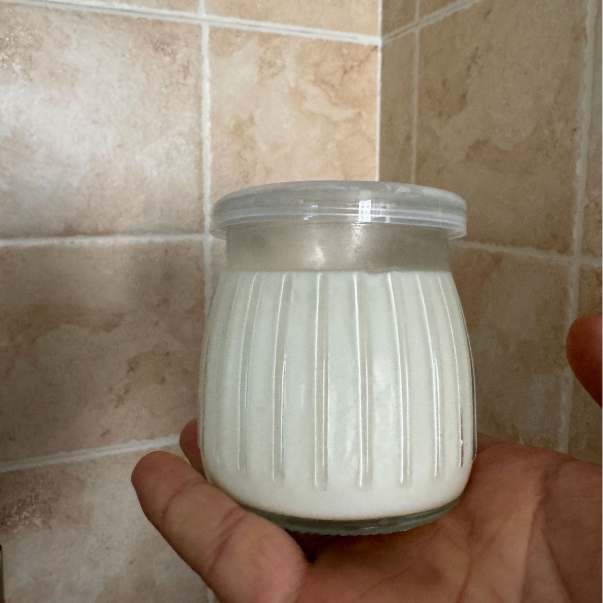 Sealed Glass Pudding Cup 160ml Double-Layer Yogurt Jar Double-Layer Yogurt Bottle 200ml High-Transparency Glass Bottle