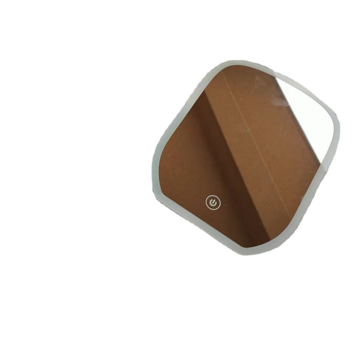 Touch Led Cosmetic Lens Production and Processing Portable Square Cosmetic Box Lens Led Fill Light Sandblasting Lens