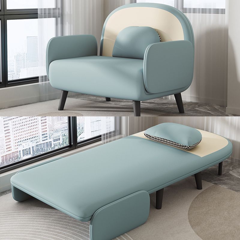 Одноместный диван-кровать для небольшой квартиры, диван для гостиной, 2024 новый, балкон, аренда, складной, двойного назначения, простой диван-кровать