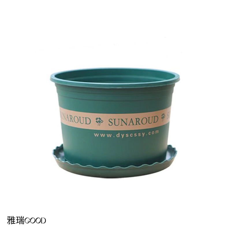 Gallon basin base basin Nordic simple wind green flowerpot potted landscape flower container manufacturers