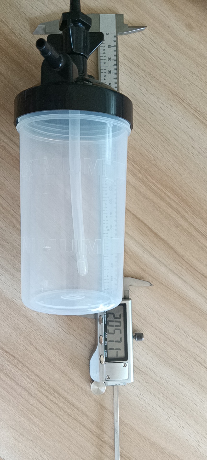 Oxygen Inhaler Accessories Transparent Humidification Cup Oxygen Generator 350ml 400ml Capacity Humidification Bottle