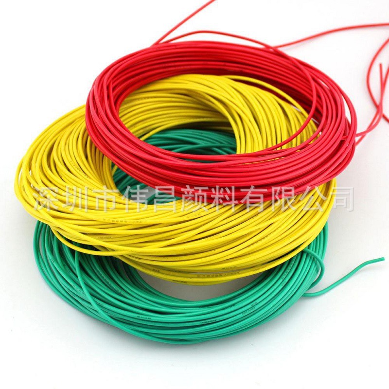 Supply PE, PP wire and cable special color masterbatch Red Yellow Blue Green orange brown purple White Black Masterbatch
