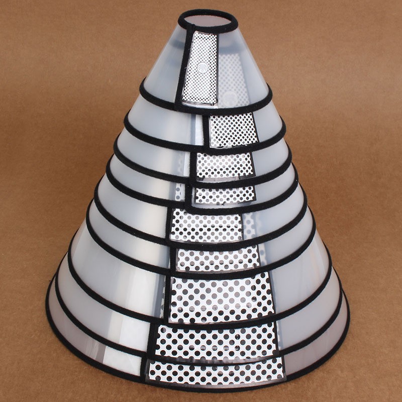 Factory Direct second-generation Elizabeth circle thickened pet protective cover dog headgear beauty cover