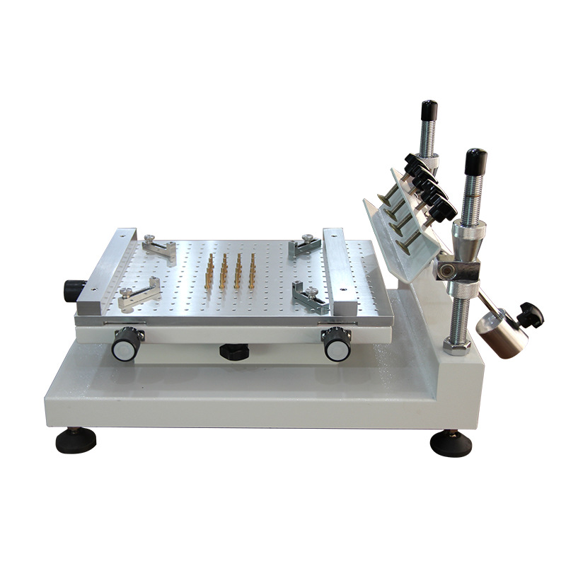 Zhengbang High Precision Screen Printing Table SMT Solder Paste Printing Machine Red Glue Screen Printing Machine Manual Printing Table Factory Outlet