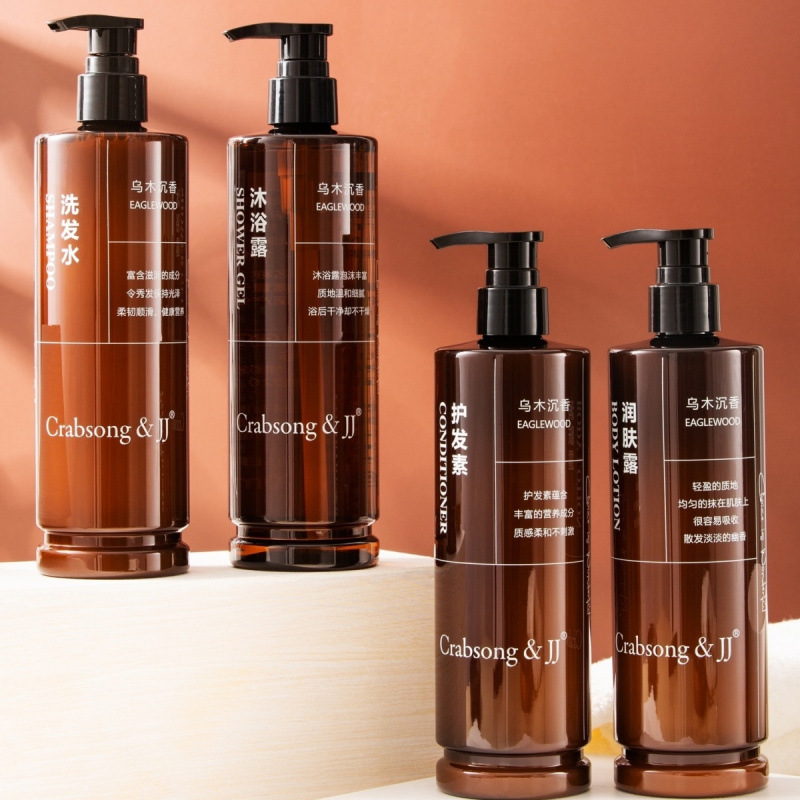 Rosewood Shampoo Ebony Agarwood Men's Sandalwood Fragrance Shower Gel Hair Care Sandalwood Hotel