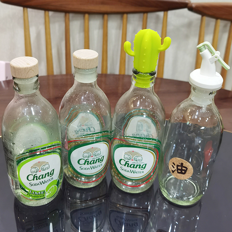 Wooden Stopper for Soda Water Bottles, Bottle Cap for Sparkling Water Glass Bottles, Wooden Stopper, Direct Sales from Cross-Border Manufacturers on Xiaohongshu