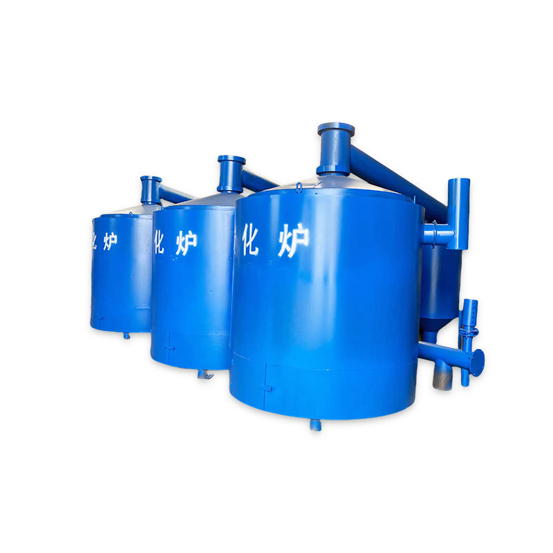 Simple carbonization furnace equipment walnut carbon carbon making machine carbon burning small household log carbonization furnace how much is a