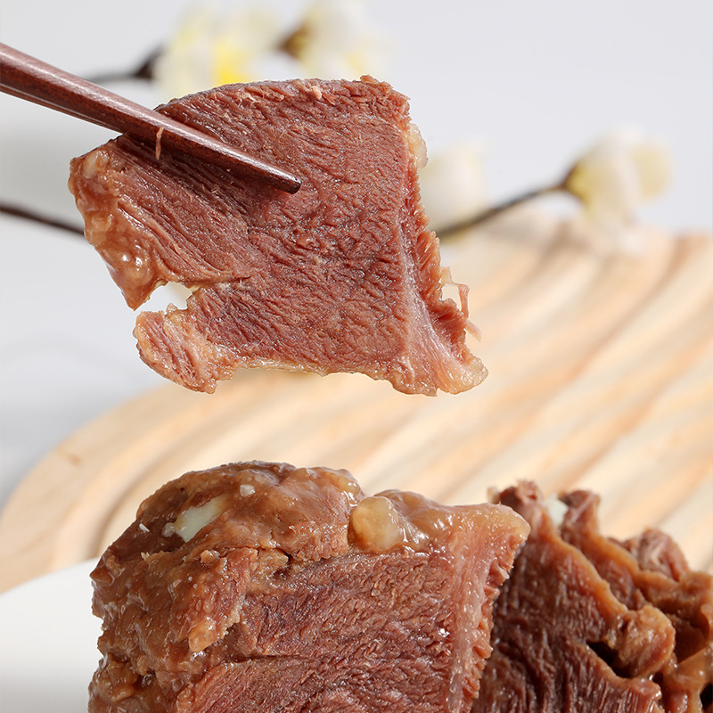 [Sold] Sauce-Flavored Venison 150g Shandong Specialty Braised Products for Snacks Vacuum Cooked Food Will Be Sold Sauce Venison