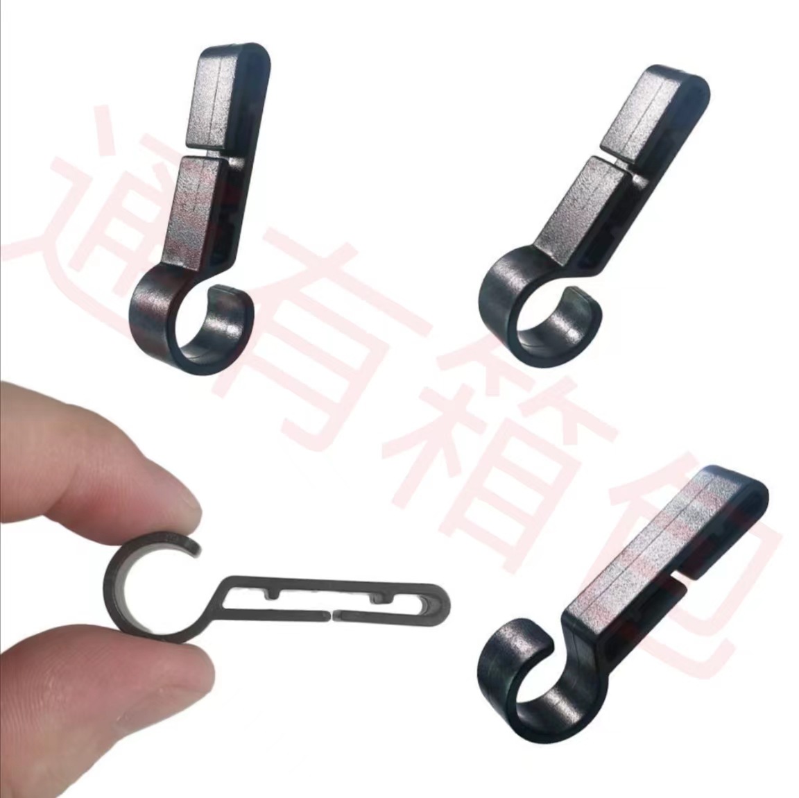 Factory direct safety helmet head buckle hot-selling buckle fixed non-slip buckle plastic hook buckle lamp belt hook hook buckle