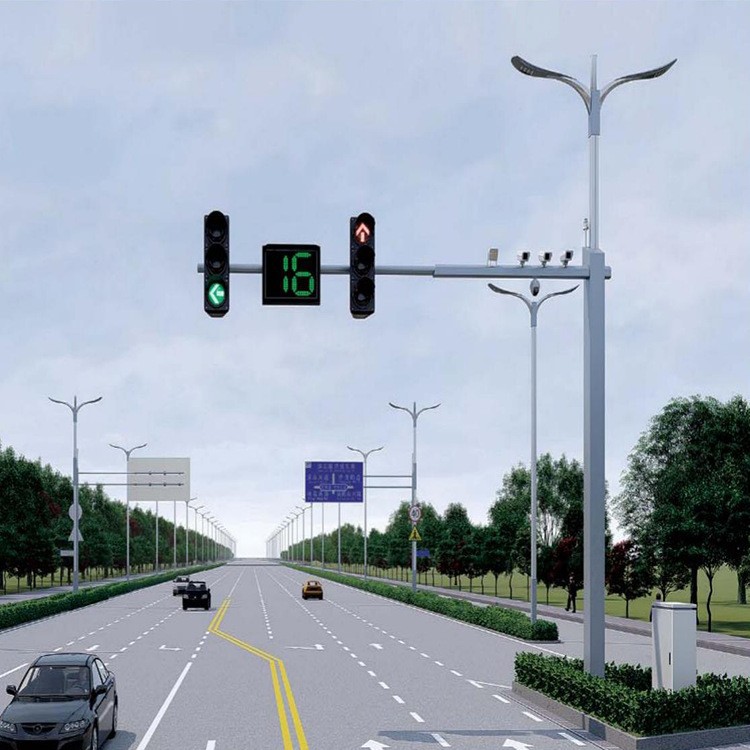 прямые поставки многофункционального комбинированного сигнального столба многостороннего интегрированного дорожного знака уличного света Mei Hua Lighting